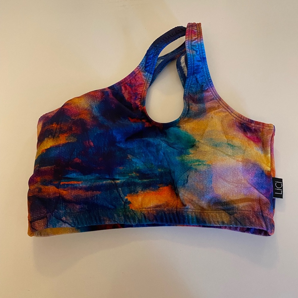 LiCi For y Euphoria One Shoulder Sports Bra